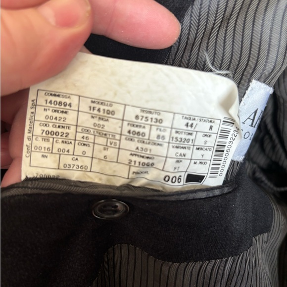 Armani Black Sport Jacket - Picture 6 of 6